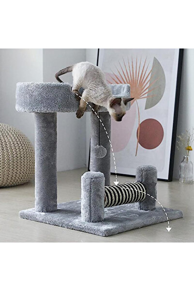 Snooe Compact cat climbing frame with integrated sisal scratching post