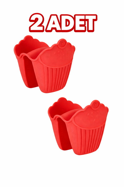 evolis kitchen 2 adet Isıya Dayanıklı Yanmaz Yapışmaz silikon Vak Vak fırın T...