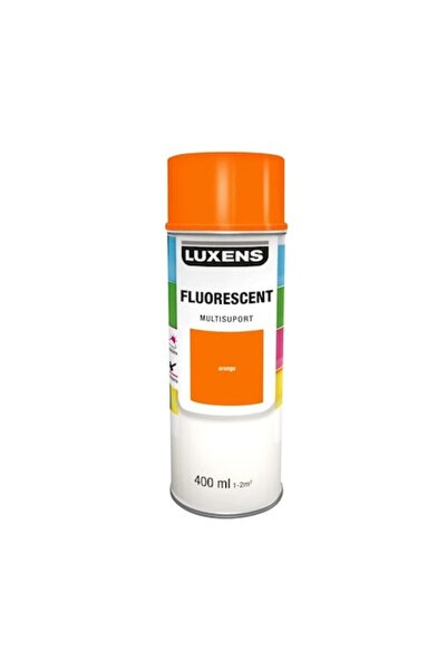 Luxens Vopsea spray fluorescentă, portocalie, mată, 400 ml