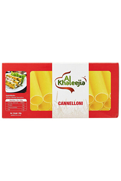 Al Khaleejia Cannelloni Pasta 250g (20x3packs )