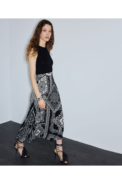 İpekyol Çift parça görünüm viskoz elbise