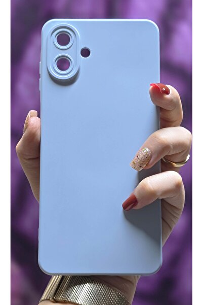 Magic Ring Samsung Galaxy A07 Compatible Velvet Baby Blue Phone Case