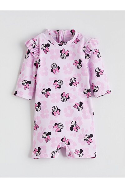 LC Waikiki LCW ACCESSORIES Minnie Mouse Baskılı Kız Çocuk Mayo