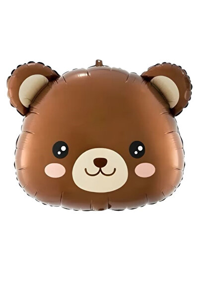 Adana Pasta Malzemeleri Bear Head Foil Balloon 4530