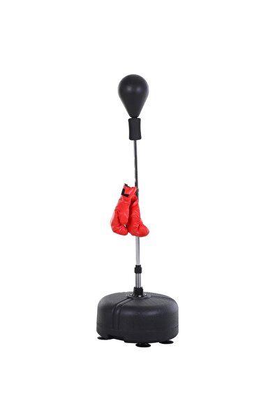 OEM Adjustable Re-Bloom punching bag, with gloves, steel/synthetic leather/PE...