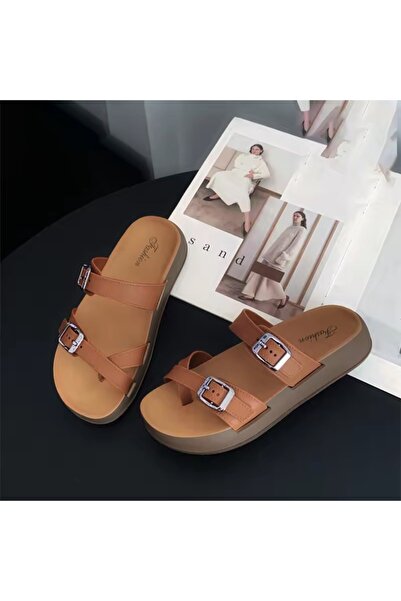 FASHION Classic Double Buckle Strap Sandals for Women