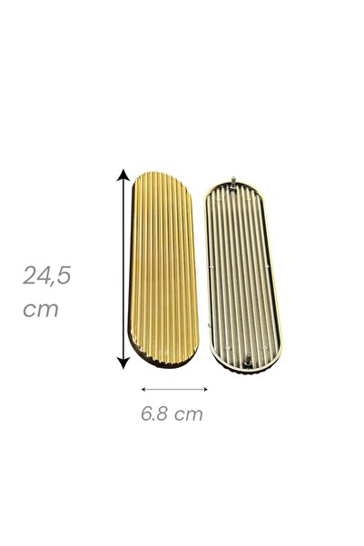 Mobilya klapa gold kaplama (4adet)