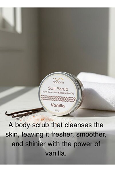 SANAM Salt scrub vanilla