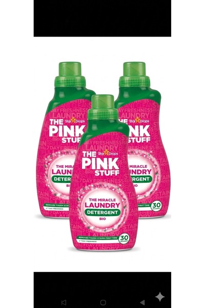 THE PINK STUFF laundry detergent 960ml x3 pcs