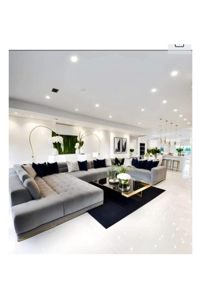 SOFT Covor Modern Pufos SOFTLINE Negru - Living, Dining room, Sufragerie Dorm...