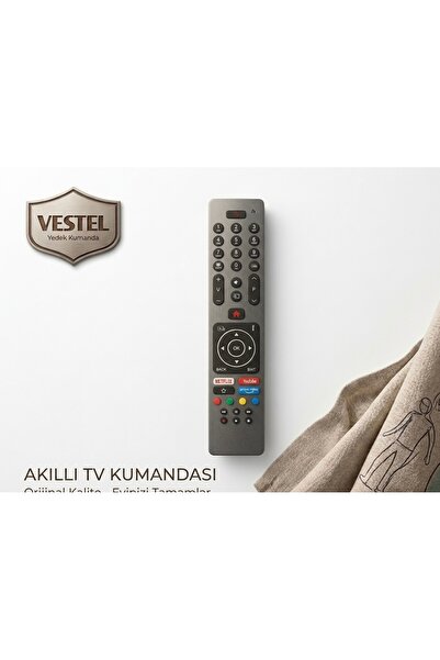 Herz VESTEL NETFLIX-YOUTUBE-PRIME VIDEO TUŞLU LCD LED TV KUMANDA