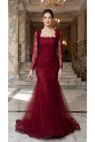 Liva Lace evening dress