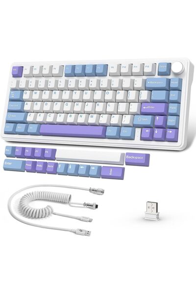 Attack Shark X85 Wireless Gaming Keyboard with Knob