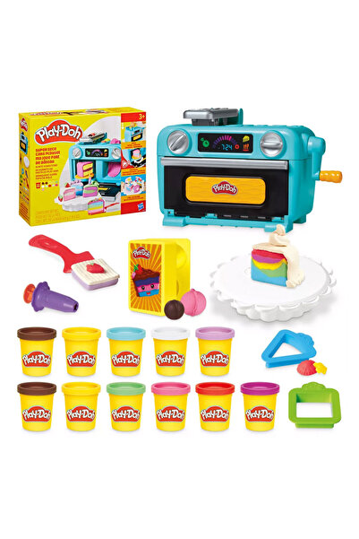 Play Doh مجموعة لعب كعكة بلاي دوه سوبر سلايس G0497