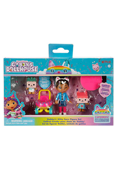 Gabby's Dollhouse Gabby nin Hayal Evi Arkadaşlık Figür Paketi 6069425