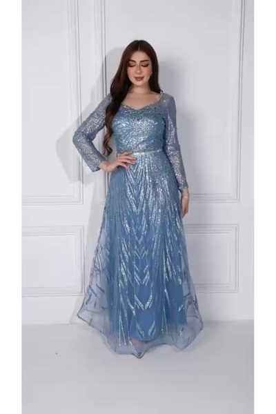 ٌRominz fashion Luxurious Embroidered Evening Dress - Fast Local Shipping to ...