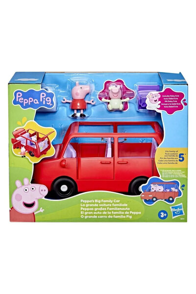 Peppa Pig Pegga Pip Pep Peppas Büyük Aile Arabası G0541
