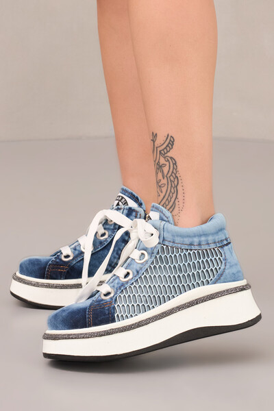 StarBlueMooN Women's Summer Boots with Fi̇le Design and Shiny Details