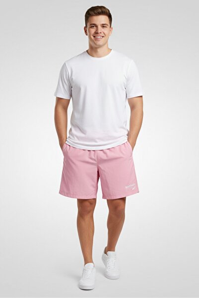 Reebok Men Sportswear Fit Outdoor Shorts, Pink