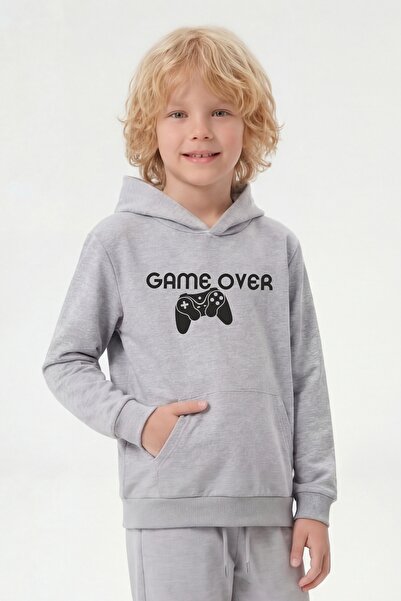 panios kids Μπλούζα καγκουρό για αγόρια με τσέπες καγκουρό και λεπτομέρεια στ...