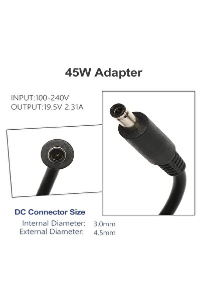 jsbazar 45W Replacement AC Adapter for Dell Inspiron 15 3000 Series 15-3552