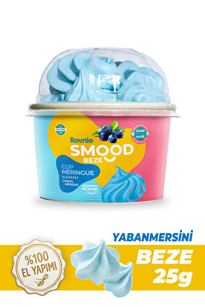 Rovnie 2'li Smood Yabanmersinli Beze/Kaymak 25gr