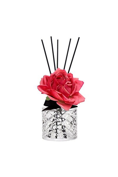 Missi Kristal Gül Serisi- Şeffaf Cam/Garden Rose Oda Kokusu