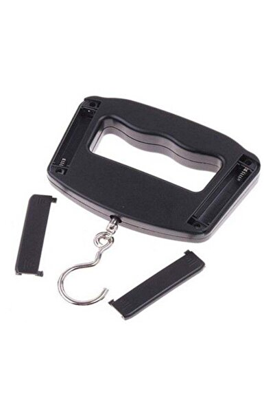 Generic Small Digital Luggage Scale with Black Hook 10-30kg