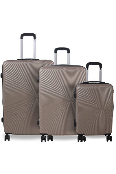 Generic SunRoseحقائب سفر جديدة صلبة، طقم شنط مكون من ثلاث قطع 21-27-29 ، بعجل...