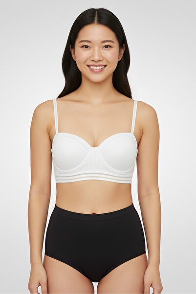 French Affair Women 2Pcs Padded Push Up Bra, Multicolor