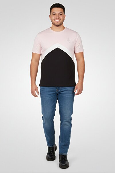 Brave Soul Men Crew Neck Short Sleeve Embroidered Logo T-Shirt, Multicolor