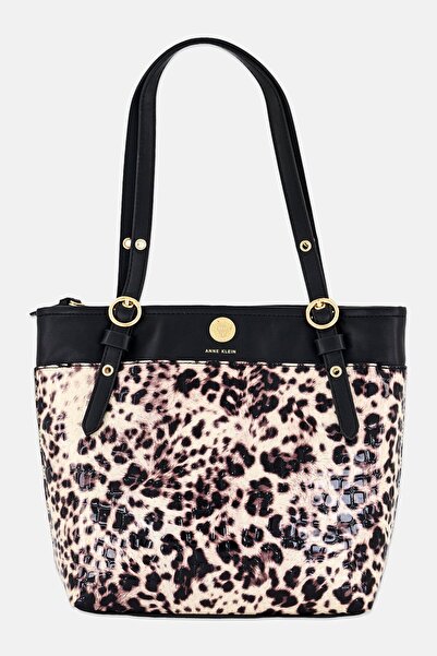 Anne Klein Women Animal Print Shoulder Bag, Multicolor