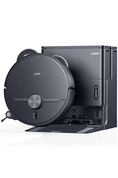 Jonr X1 Max Robot Süpürge ve Paspas LiDAR 20.000PA Ultra Güç 75°C Sıcak Su Yı...