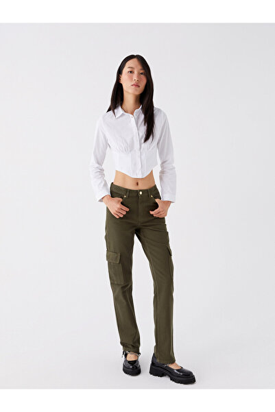LC Waikiki Straight Fit Women's Cargo Jeans