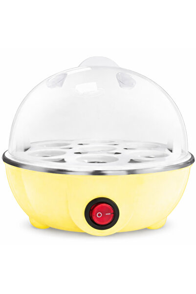 Biki سلاقة بيض كهربائية 350 واط 7 بيضات بغطاء شفاف وفصل تلقائي