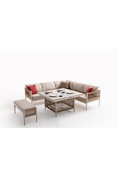 Vivense Line Bahçe Köşe Takımı