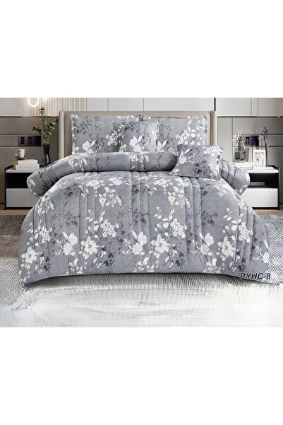 xi Duo Duo Summer Landscape Microfiber Bedspread and Sheet Set, 4 Pieces, Com...