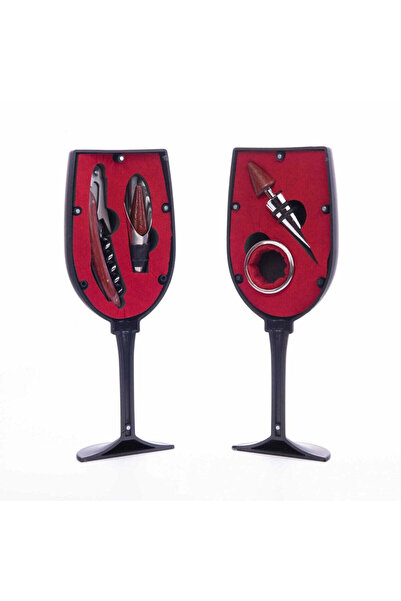 NO BRAND Bottoms Up Wine Accessories Set