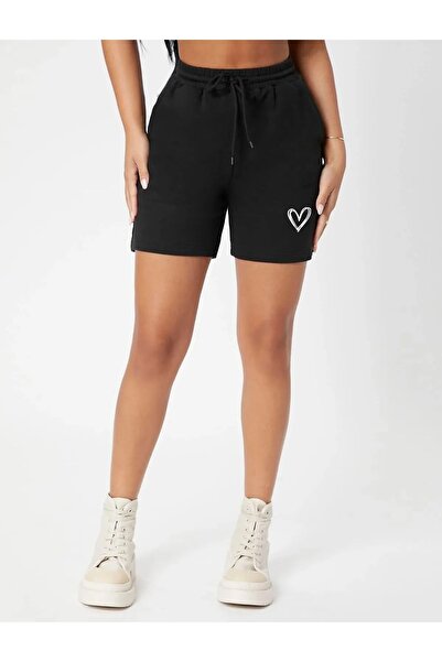 Gollinger Women's Heart Printed Short Shorts