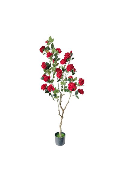 AFO Κορυφαίας ποιότητας τεχνητά τριαντάφυλλα κόκκινα 140 εκ.