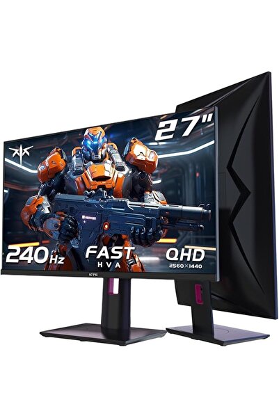 KTC 27 Inch Gaming Monitor 240Hz QHD 2560 × 1440