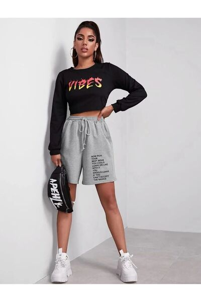 Gollinger Women's Plus Size Printed Shorts