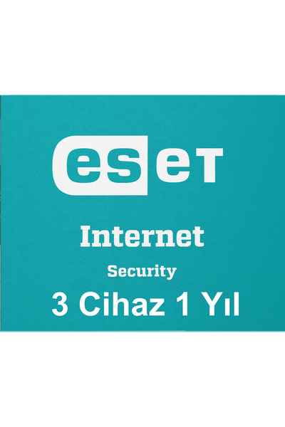 Internet Security 3 Devices – 1 Year License (Windows 10 / Windows 11 Compatible)