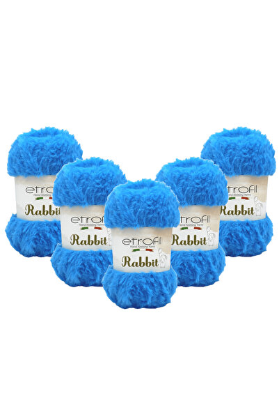 Etrofil Rabbit (75371) 5 ΤΕΜ. 100 γρ. 65 μ. 100% Πολυεστέρας Βελούδινο Χοντρό...