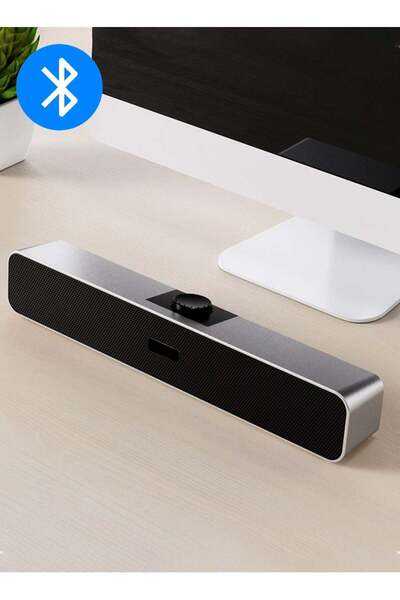 BONKS Bluetooth Computer Speakers with 3.5 mm Aux, Small PC Speakers Powered ...