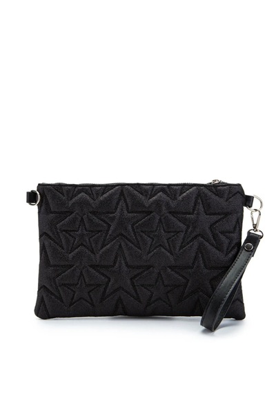 DMG Collection Γυναικεία τσάντα χειρός και ώμου με λεπτομέρεια αλυσίδας και σ...