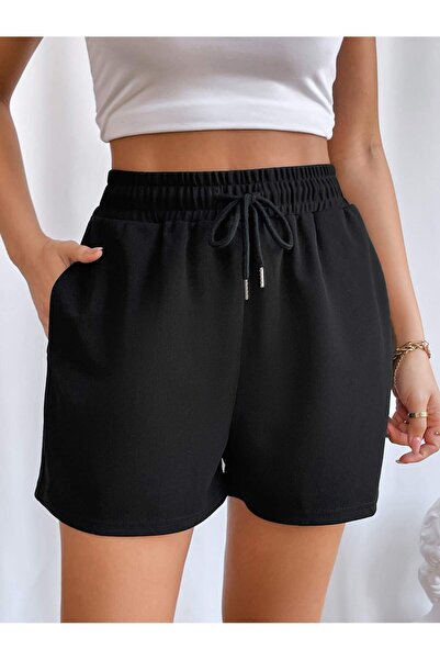 Gollinger Γυναικείο βαμβακερό μαύρο σορτς με τσέπες GOLLINGERX Sportwear Company