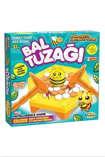 Venus Oyuncak Bal Tuzağı + İngilizce Kelime Avı 2’li Oyun Seti | Zeka, Dikkat ve Eğitici Aile Oyunu