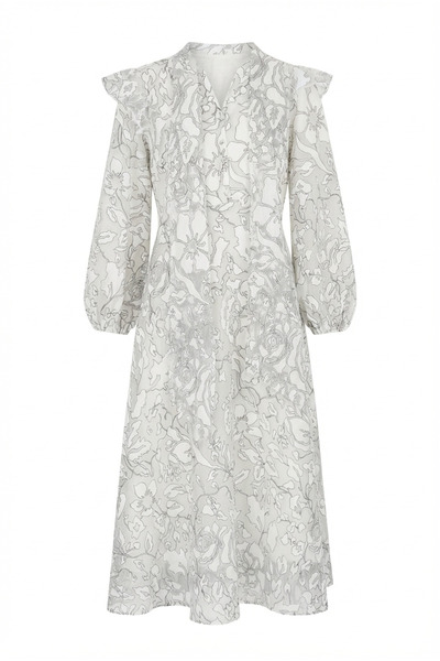 HAZELANNA Φόρεμα με μοτίβο σε στυλ κασκόλ