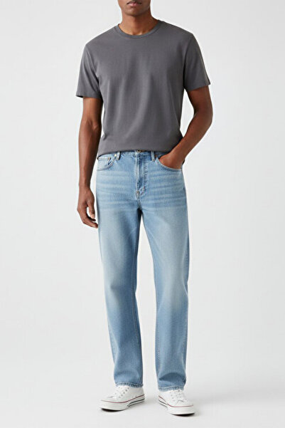 Levi's 555 جينز رجالي أزرق مستقيم ومريح